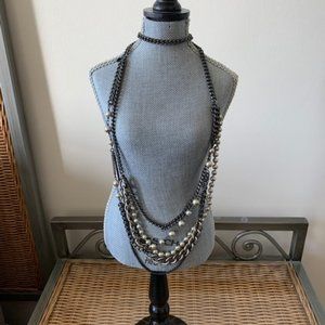 Jcrew Multi Tiered Necklace